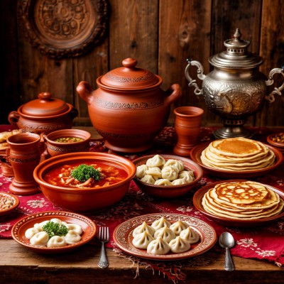 Русская кухня в Москве