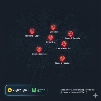 Обзор рынка и анализ пяти ключевых мексиканских ресторанов в Москве: Факты, Цены и Особенности