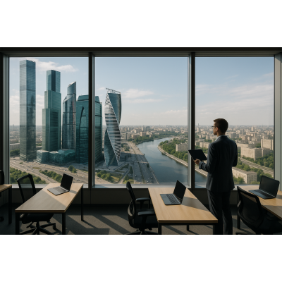 Коворкинги с видом: где в Москве работать с панорамой на город