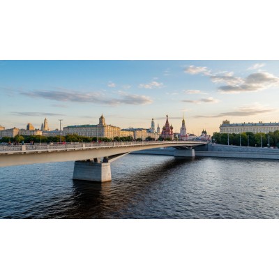 Парящий мост в Москве: что видно с главной смотровой площадки Зарядья 