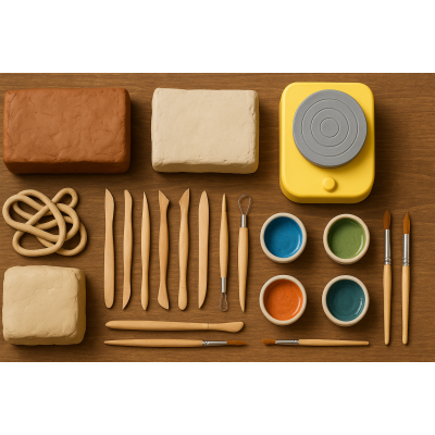 Мир глины — обзор студий в Москве: детские мастер-классы по гончарному делу