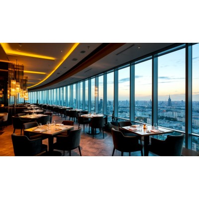 На вершине высотки: рестораны, где романтика чувствуется в каждом этаже 