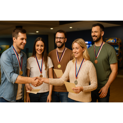 Турниры и игры для компании друзей в Москве 