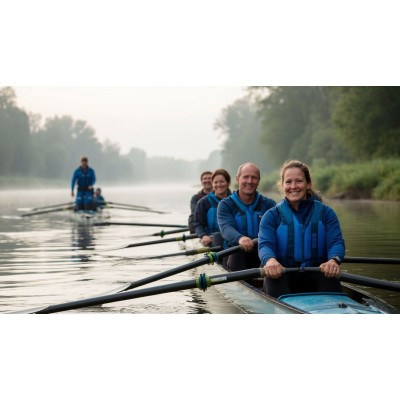 Как не устать на сплаве в Москве: техника гребли для новичков