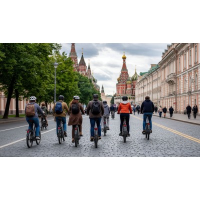 Безопасные маршруты Москвы на велосипеде и электросамокате