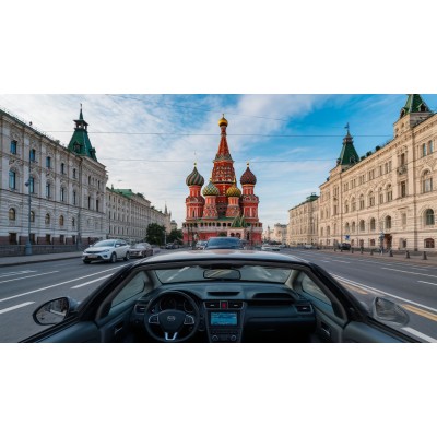 Обзорные автомобильные маршруты по центру Москвы