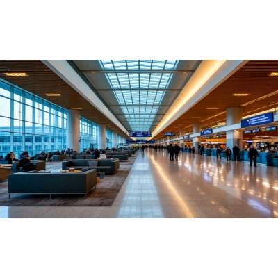 Терминалы и инфраструктура аэропорта Домодедово