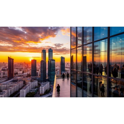 Лучшие смотровые площадки Москва-Сити