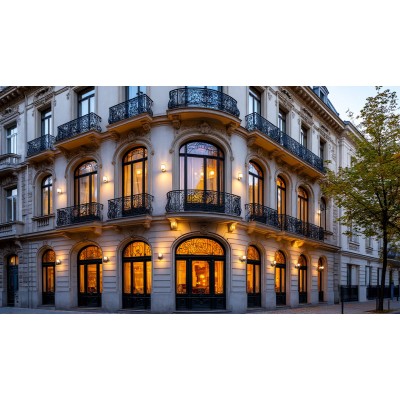 Дома в стиле модерн в Москве