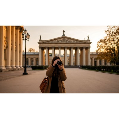 Александринский дворец — идеальное место для фотосессий и уединённых прогулок