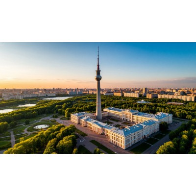 Парк Останкино и усадьба Шереметьевых в Москве