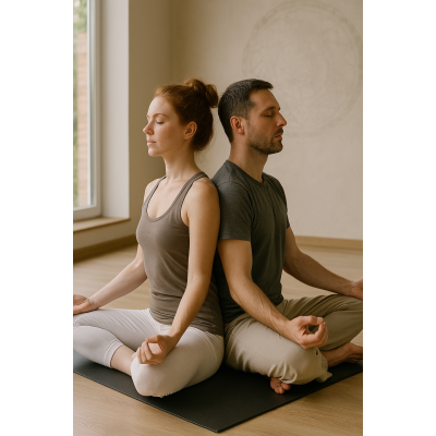 Партнёрская йога: совместные практики для будущих родителей