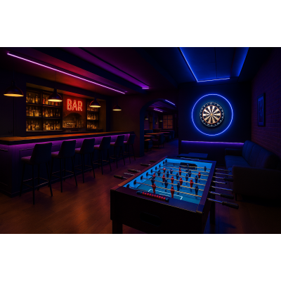 Топ-10 заведений Москвы, где играют в дартс и настольный футбол