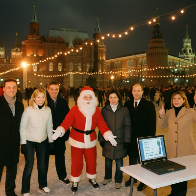 Зимние корпоративы в Москве: катки, шале и новогодние гастро-вечера